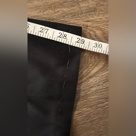 Perry Ellis Portfolio Black Men’s Dress Pants Flat Front Size 33x29 Business - Picture 9 of 10